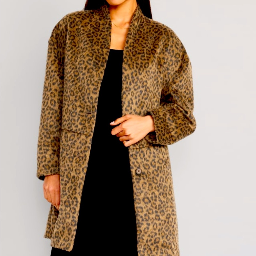 Long-Line Cardigan Coat